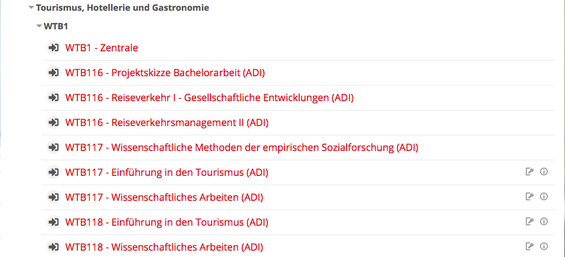 Moodle DHBW Ravensburg Kursschluessel